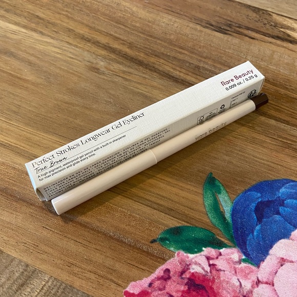 ⚫️ Rare Beauty Perfect Strokes Longwear Waterproof Gel Eyeliner Shade True Brown - Picture 2 of 8